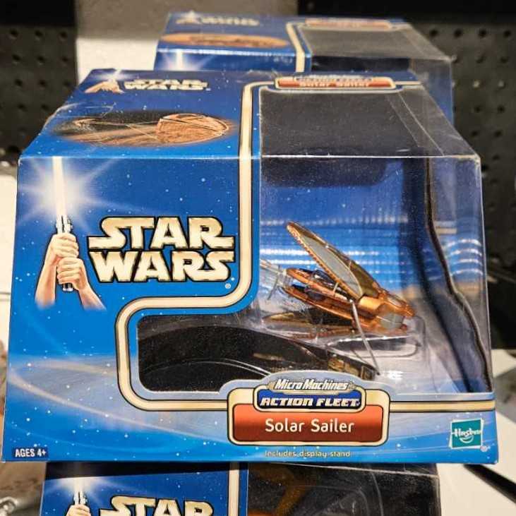 MicroMachines Action Fleet Solar Sailer  (2002-2003 Star Wars Saga) action figure collectible [Barcode 076930468487] - Main Image 2