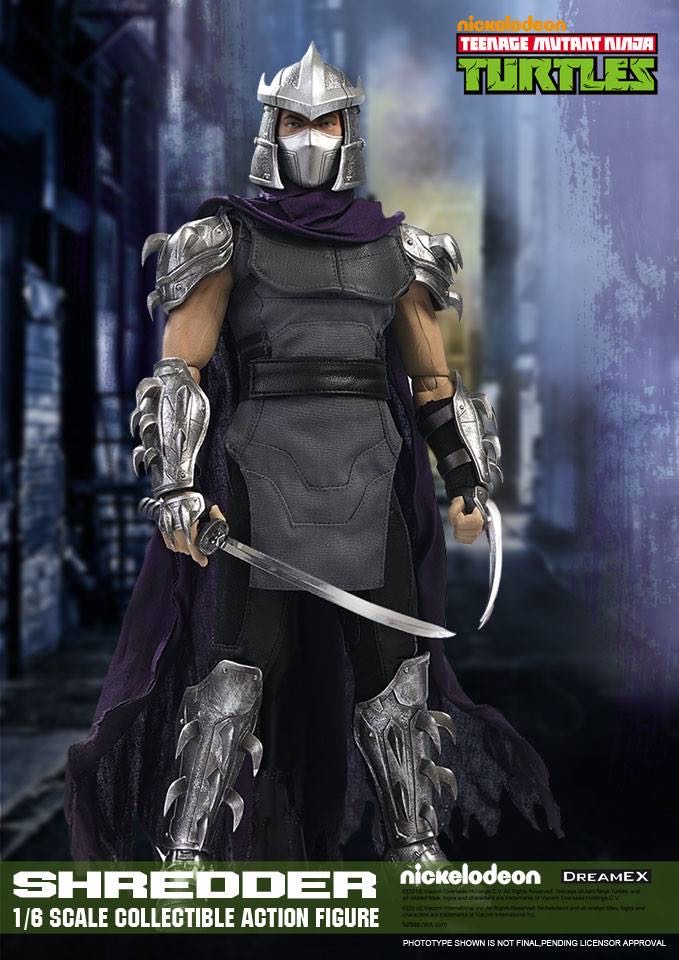 TMNT: 1:6 Shredder - DreamEX (Teenage Mutant Ninja Turtles) action figure collectible - Main Image 2