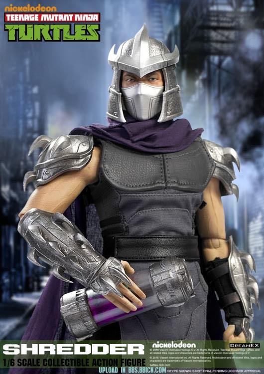 TMNT: 1:6 Shredder - DreamEX (Teenage Mutant Ninja Turtles) action figure collectible - Main Image 3