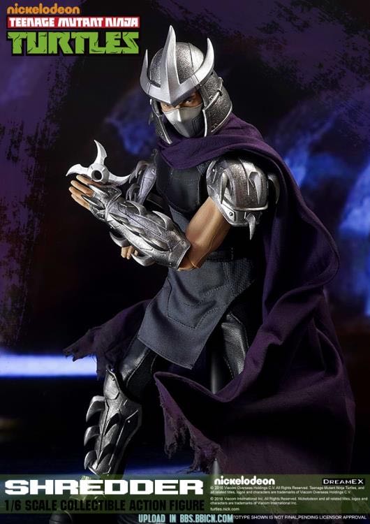TMNT: 1:6 Shredder - DreamEX (Teenage Mutant Ninja Turtles) action figure collectible - Main Image 4