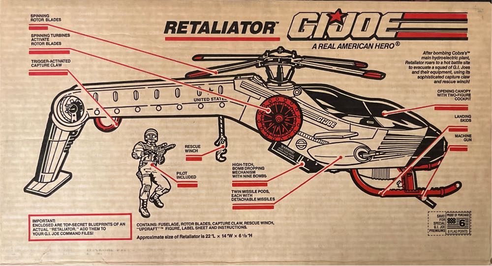 G.I. Joe Retaliator w/Updraft - Hasbro - G.I. Joe (G.I. Joe - A Real American Hero) action figure collectible [Barcode 038976063392] - Main Image 2