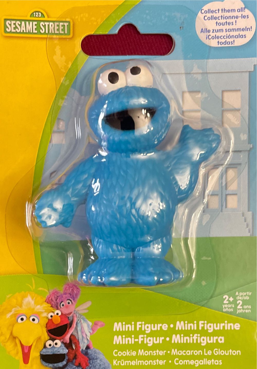 Sesame Street Mini Figure ~ Cookie Monster  action figure collectible [Barcode 886144575778] - Main Image 2