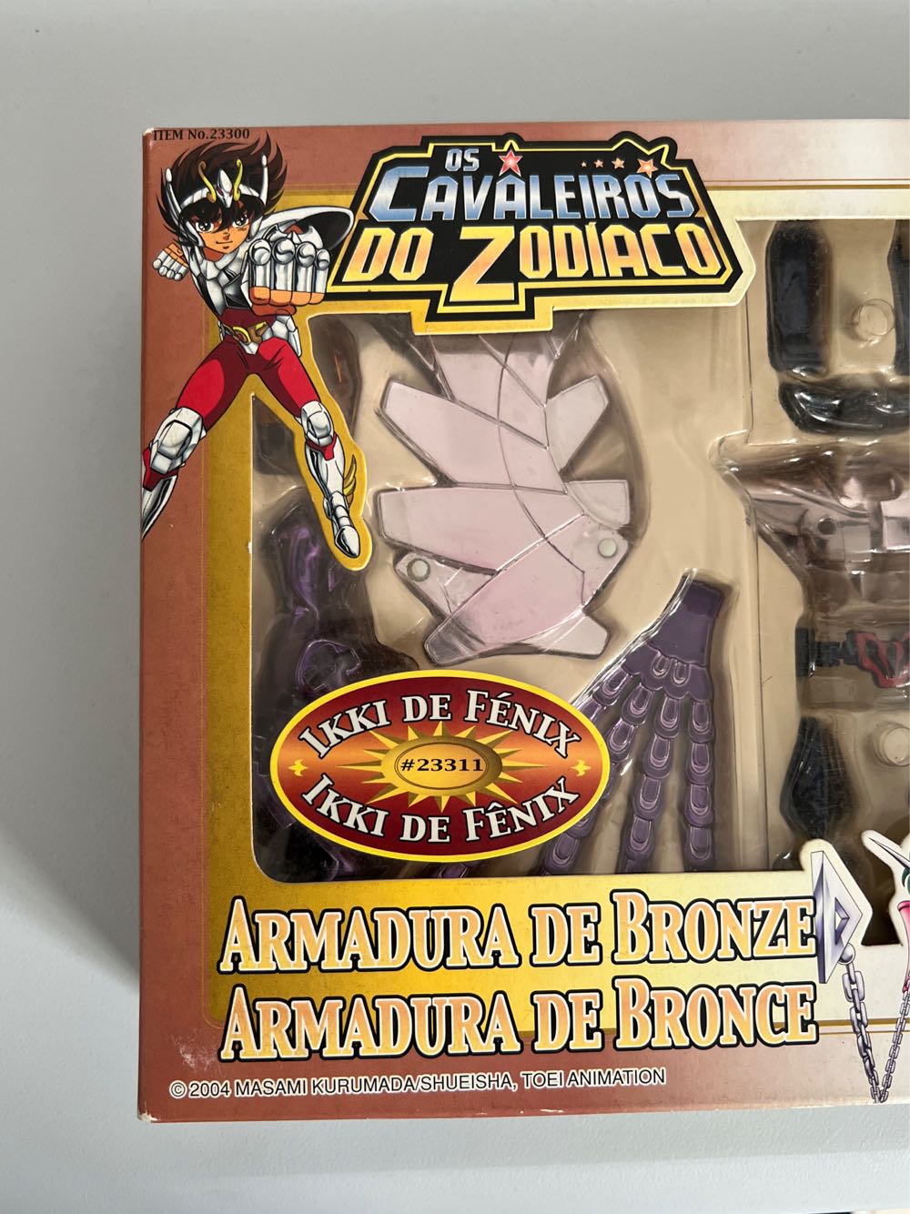 Los Caballeros Del Zodiaco Ikki Fénix V3 Armadura Bronce  action figure collectible [Barcode 4892762233002] - Main Image 4