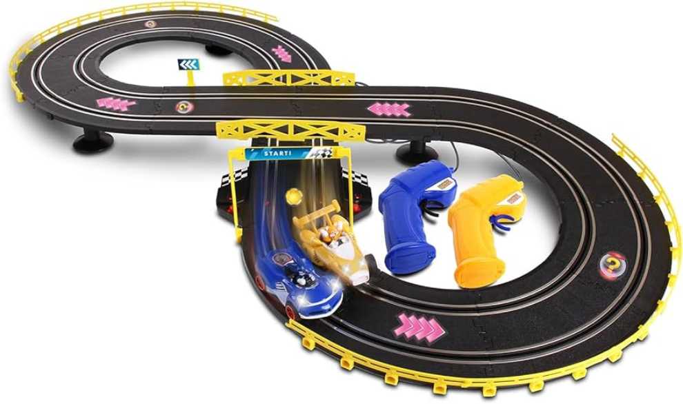 NKOK Sonic and Tails Sega All-Stars Racing transformed Super Race Set track  action figure collectible [Barcode 698143006234] - Main Image 3