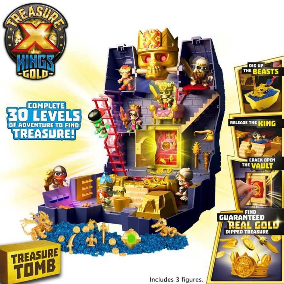 Treasure X King’s Gold Treasure Tomb  action figure collectible [Barcode 630996415177] - Main Image 2