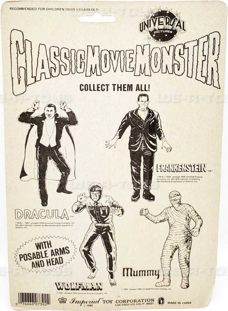 Imperial Toys (Wolfman) - Imperial Toy (Universal Monsters) action figure collectible - Main Image 2