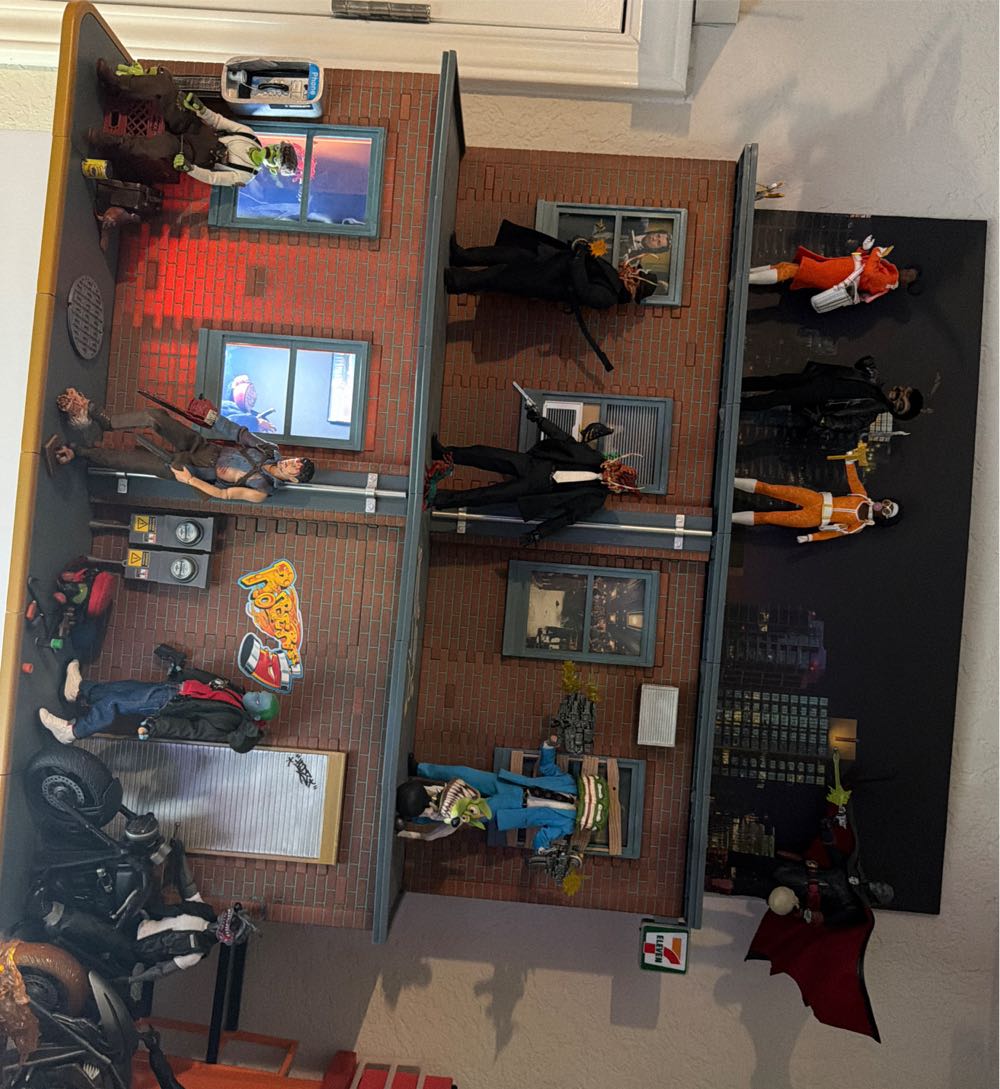 NECA Originals Street Scene Diorama - Neca (Diorama) action figure collectible - Main Image 4