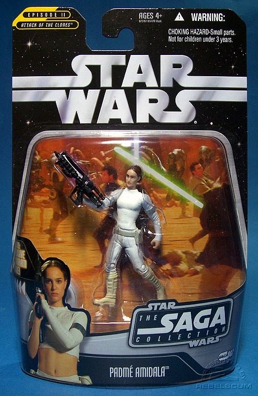 Star Wars: Padmé Amidala (Saga-067) - Hasbro (Star Wars: Saga) action figure collectible - Main Image 2