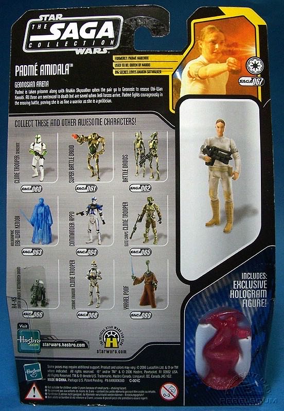 Star Wars: Padmé Amidala (Saga-067) - Hasbro (Star Wars: Saga) action figure collectible - Main Image 4
