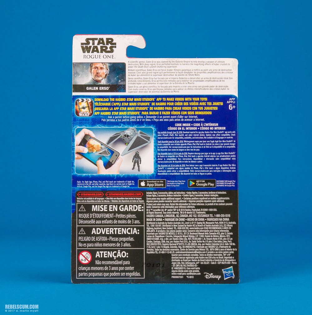 Star Wars: Galen Erso - Hasbro (Star Wars: Rogue One) action figure collectible - Main Image 4