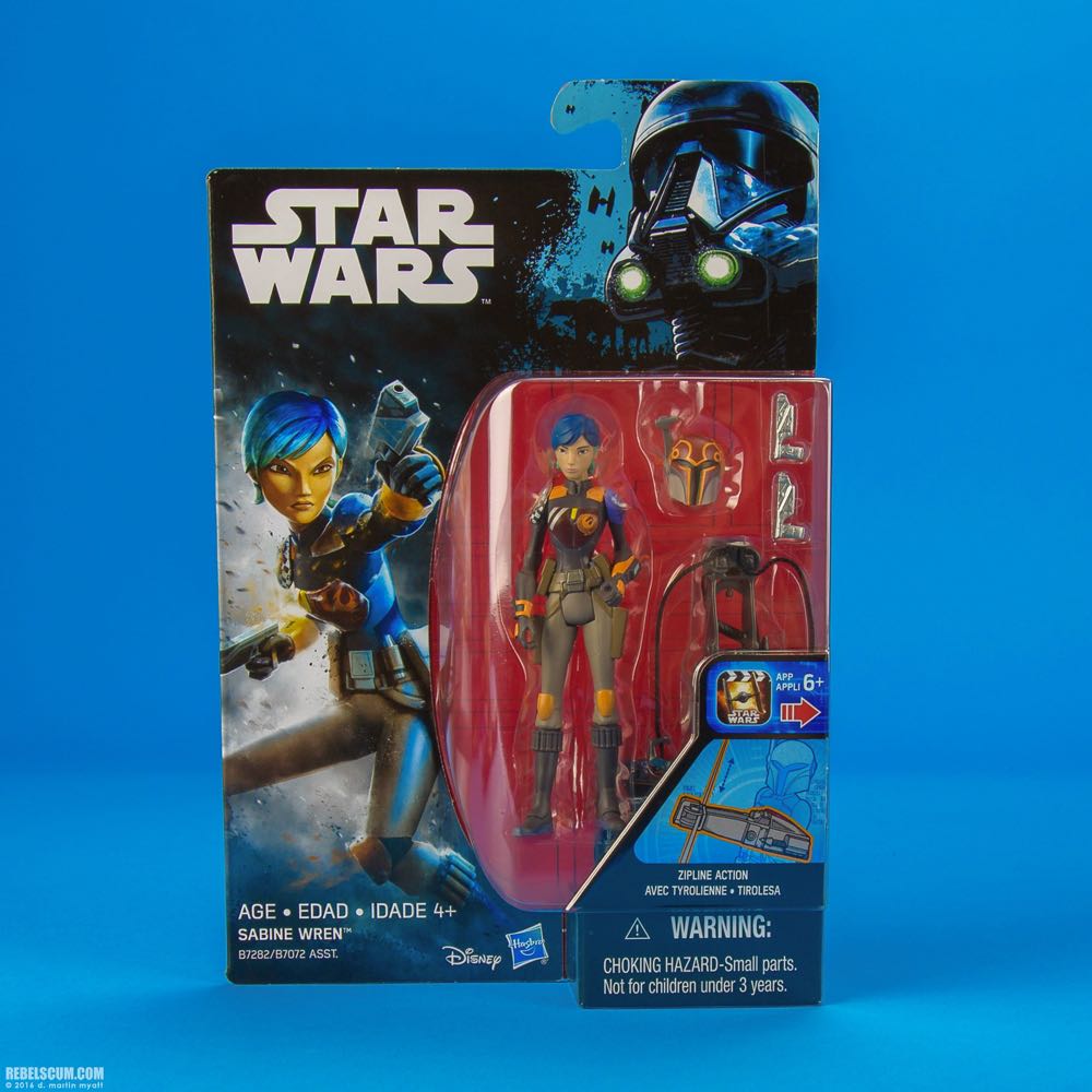 Star Wars: Sabine Wren - Hasbro (Star Wars: Rebels) action figure collectible - Main Image 2