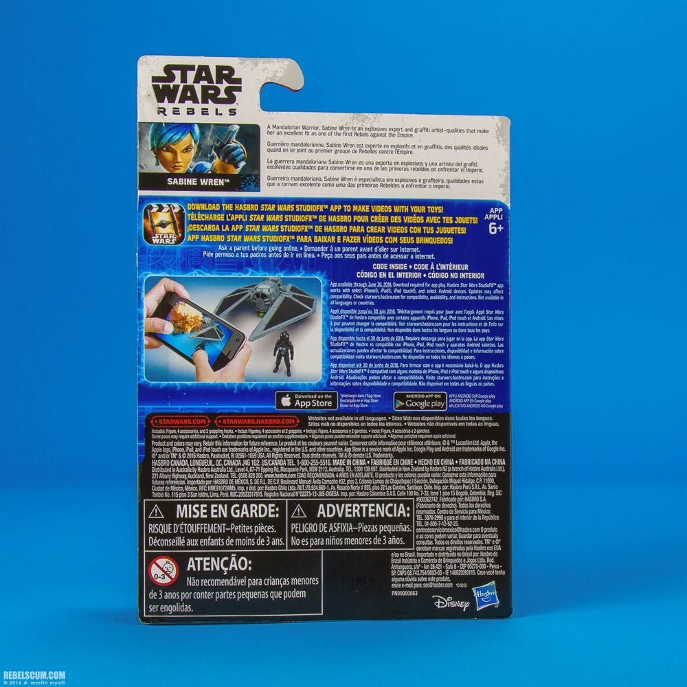 Star Wars: Sabine Wren - Hasbro (Star Wars: Rebels) action figure collectible - Main Image 4
