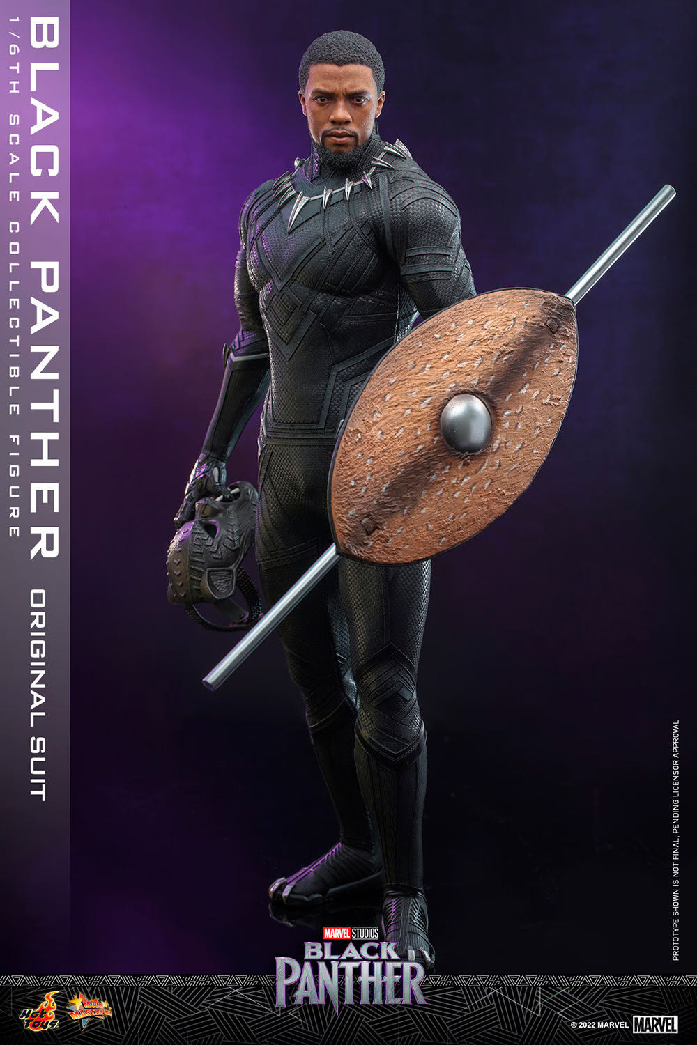 Hot Toys Black Panther Original Suit MMS 671 - Hot Toys (Black Panther) action figure collectible [Barcode 4895228612137] - Main Image 2
