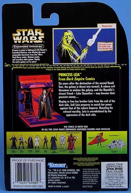 Star Wars: Princess Leia - Kenner (Star Wars: Expanded Universe) action figure collectible - Main Image 4