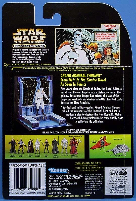 Star Wars: Grand Admiral Thrawn - Kenner (Star Wars: Expanded Universe) action figure collectible - Main Image 4