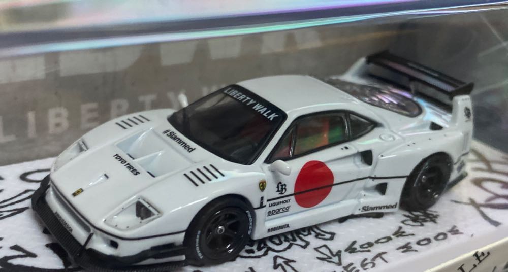 Ferrari F40 White ”tokyo Auto Salon ” 1 64 Car By Inno Models In64 Lbwk40 - INNO64 (LBWK) action figure collectible [Barcode 9588826265595] - Main Image 3
