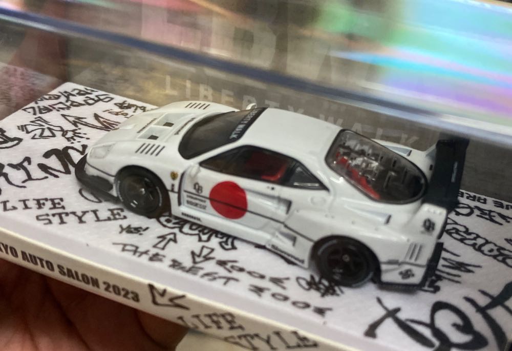 Ferrari F40 White ”tokyo Auto Salon ” 1 64 Car By Inno Models In64 Lbwk40 - INNO64 (LBWK) action figure collectible [Barcode 9588826265595] - Main Image 4