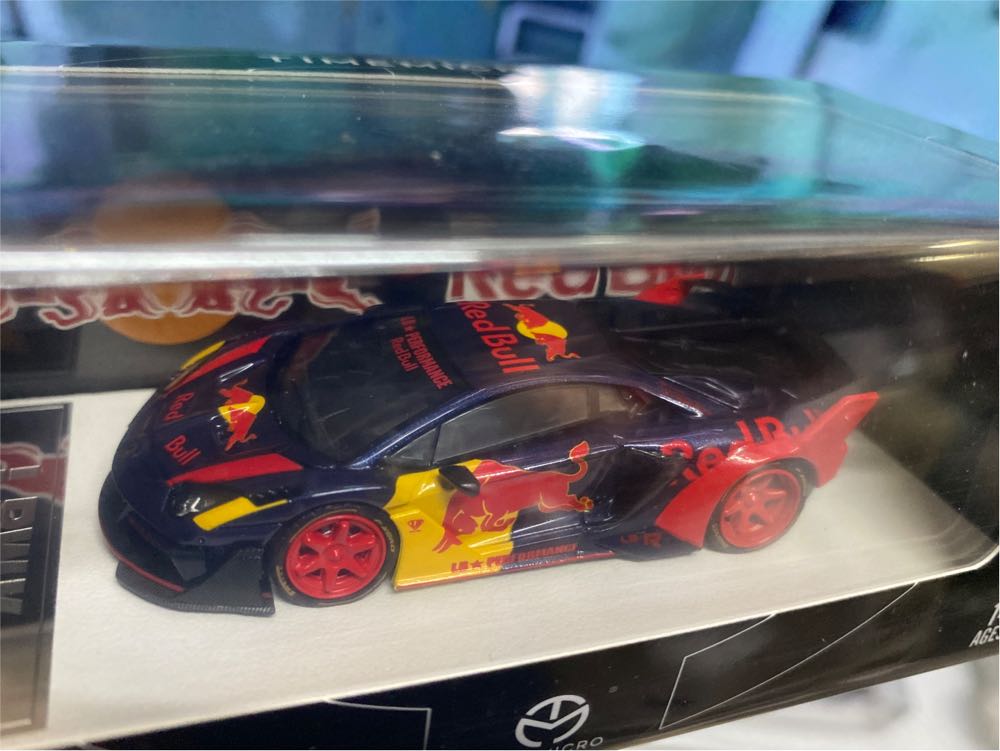 Lamborghini LP700-4 Aventador EVO - TimeMicro (Red Bull) action figure collectible - Main Image 3