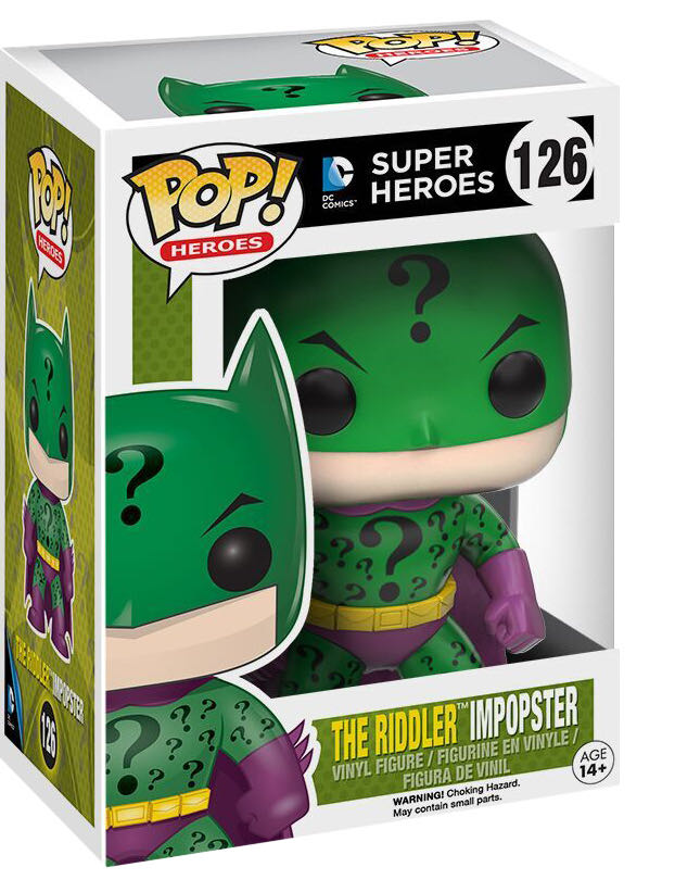 The Riddler Impopster (DC Super Heroes) 126  action figure collectible [Barcode 10710976] - Main Image 2