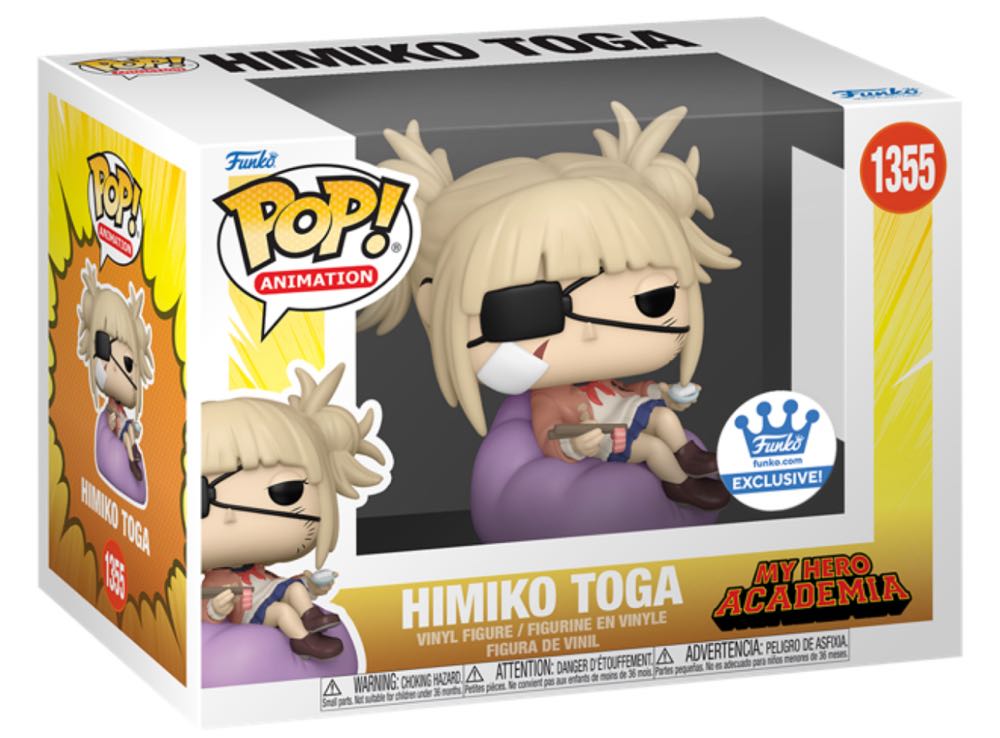 Himiko Toga (My Hero Academia) 1355 Funko.com Exclusive  action figure collectible [Barcode 889698691888] - Main Image 2