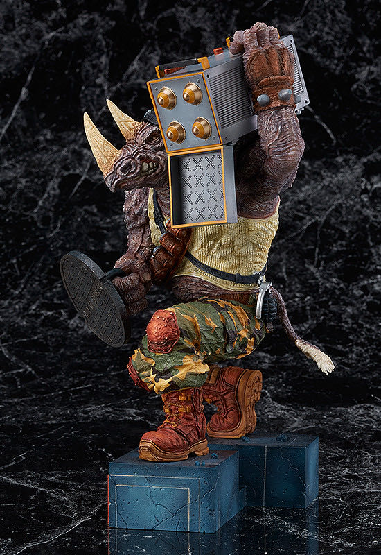 TMNT PVC Rocksteady - Good Smile (Teenage Mutant Ninja Turtles) action figure collectible - Main Image 3