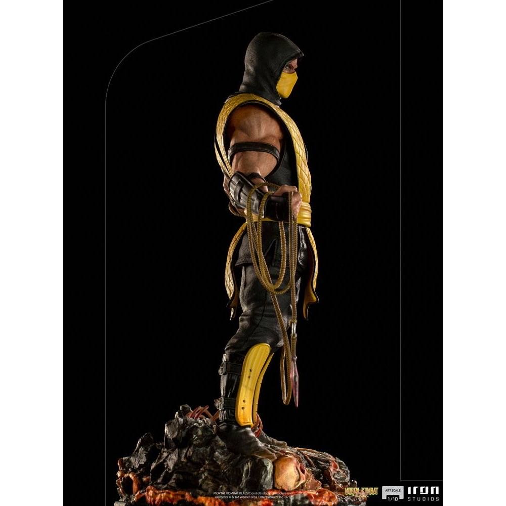 MK 1:10 scale Scorpion - Iron Studios (Mortal Kombat) action figure collectible - Main Image 2