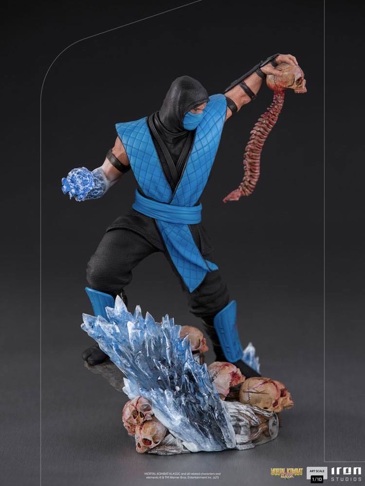 MK 1:10 scale Sub-Zero - Iron Studios (Mortal Kombat) action figure collectible - Main Image 2