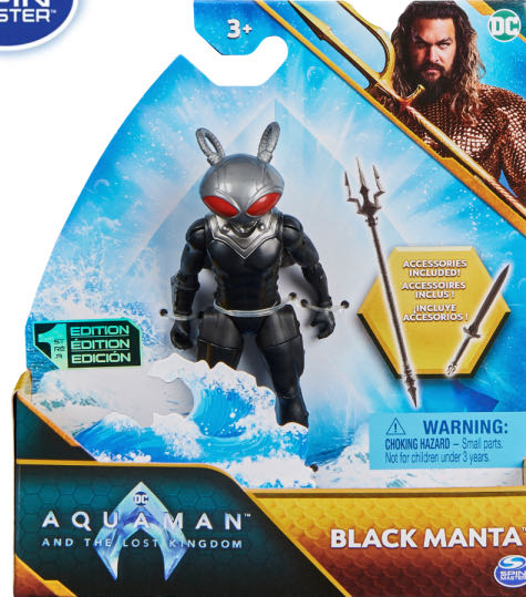 Black Manta - Spin Master (Aquaman And The Lost Kingdom) action figure collectible [Barcode 778988348697] - Main Image 1
