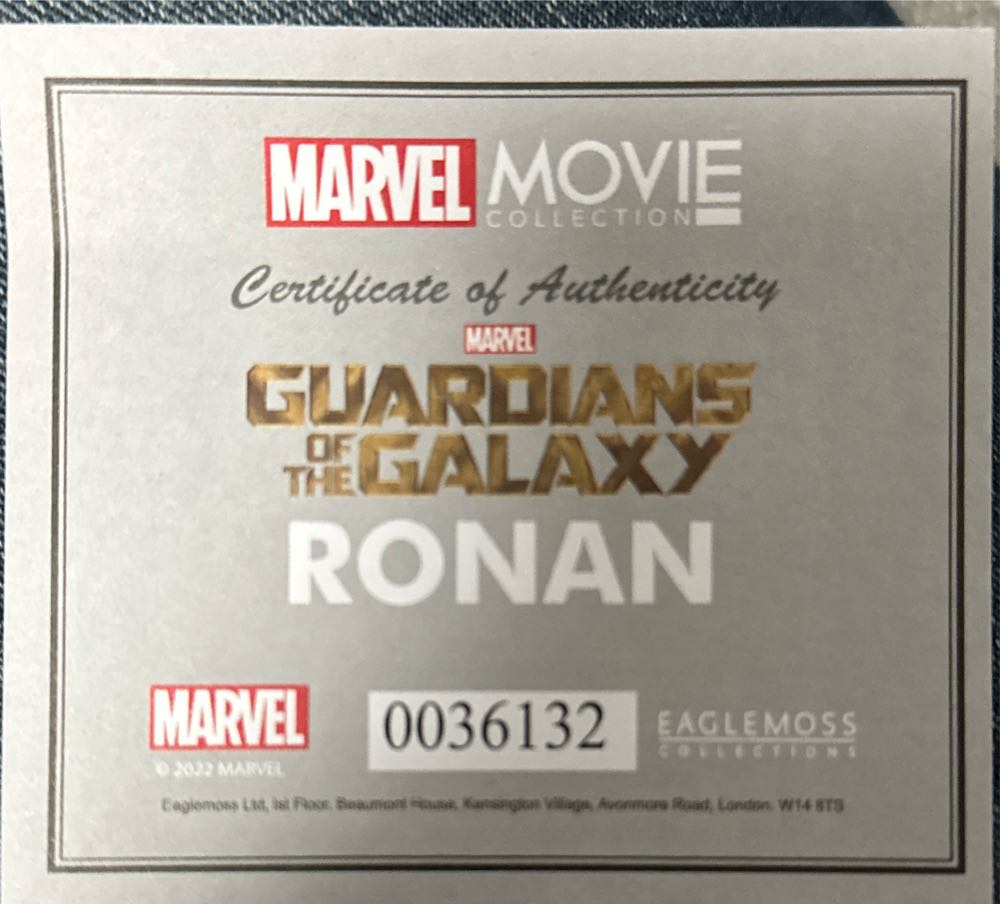 Ronan The Accuser - Lee Pace (Guardians Of The Galaxy) action figure collectible - Main Image 4