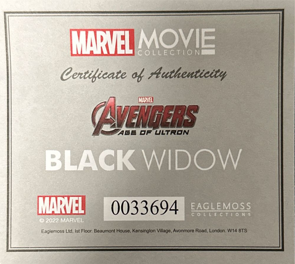 Black Widow - Scarlett Johansson (Avengers: Age Of Ultron) action figure collectible - Main Image 4