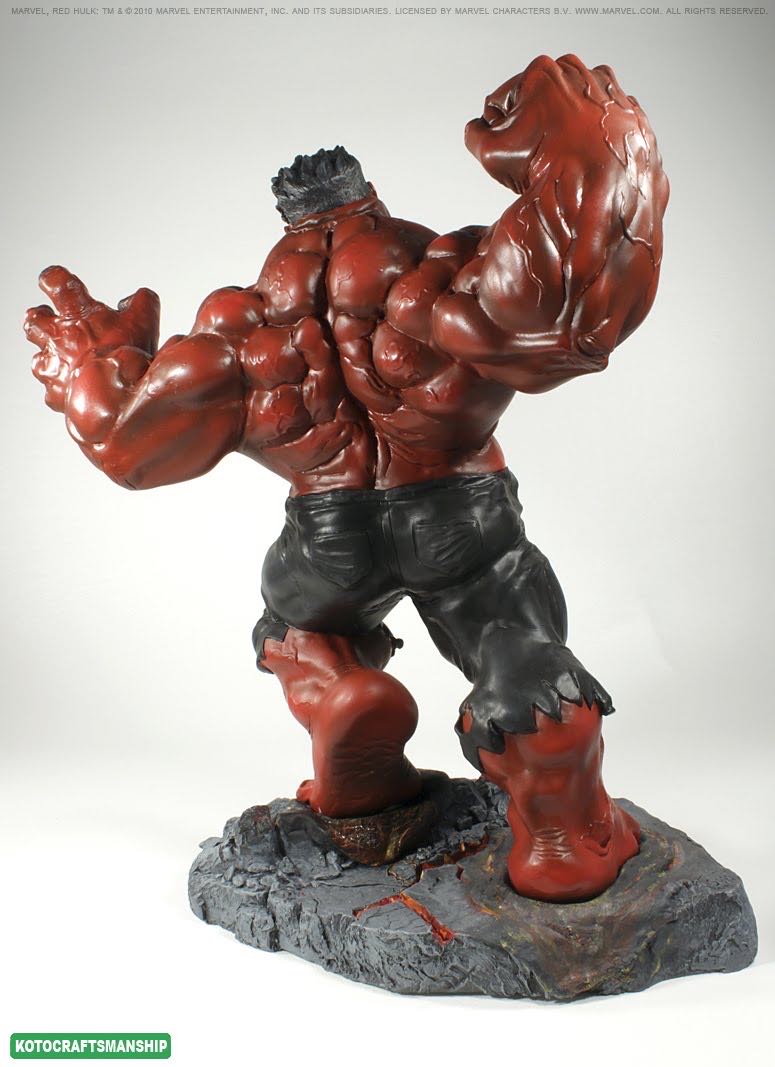 Marvel Fine Art Red Hulk - Kotobukiya (MARVEL) action figure collectible [Barcode 4934054091713] - Main Image 2