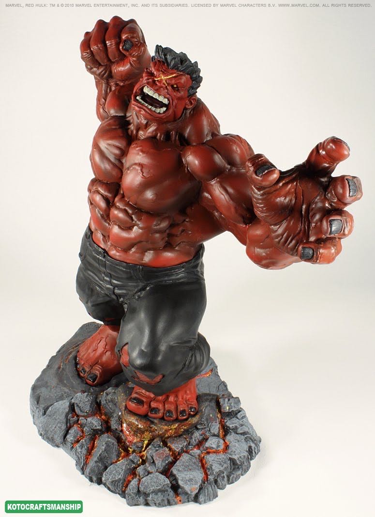 Marvel Fine Art Red Hulk - Kotobukiya (MARVEL) action figure collectible [Barcode 4934054091713] - Main Image 3