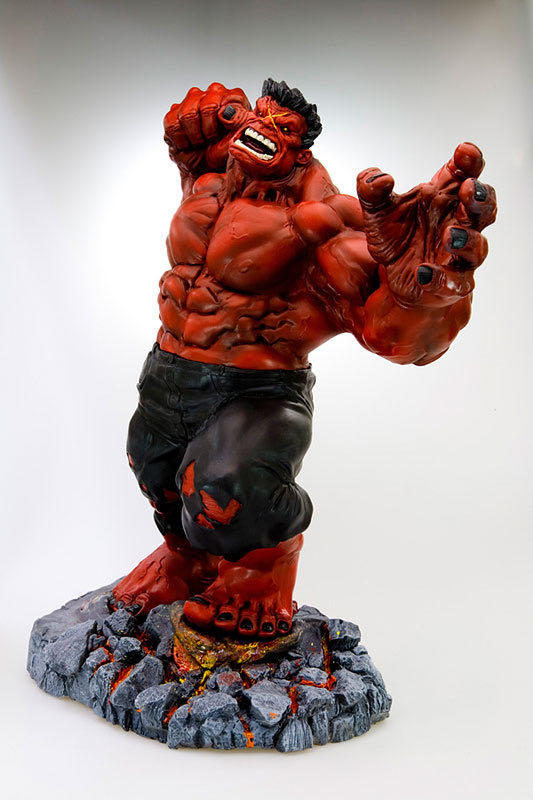 Marvel Fine Art Red Hulk - Kotobukiya (MARVEL) action figure collectible [Barcode 4934054091713] - Main Image 4