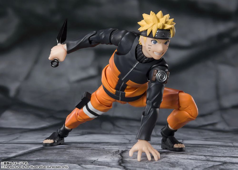 Naruto Shippuden: Naruto Uzumaki - S.H. Figuarts (Naruto) action figure collectible - Main Image 2