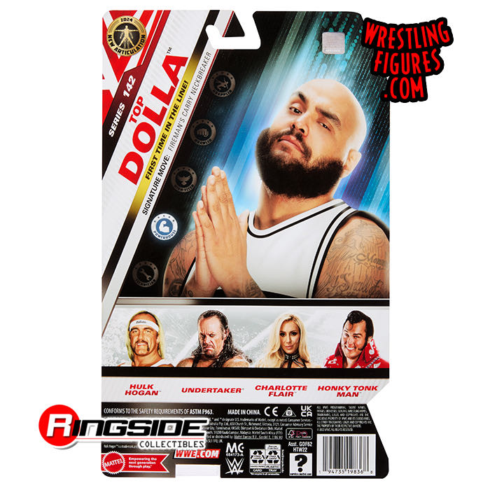 Top Dolla - Mattel Wwe (WWE) action figure collectible [Barcode 194735198368] - Main Image 2