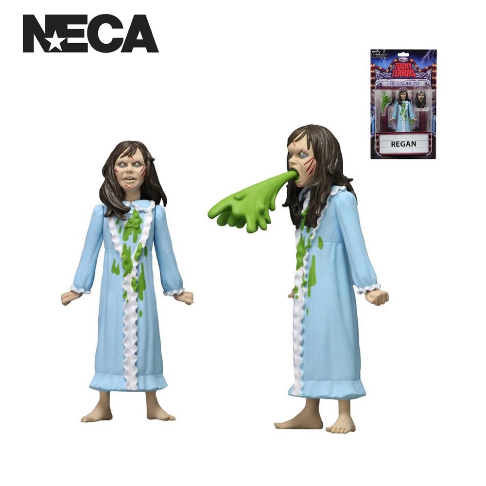Toony Terrors - Regan (Pazuzu Possession) - Neca / Reel Toys (The Exorcist) action figure collectible [Barcode 634482062005] - Main Image 3