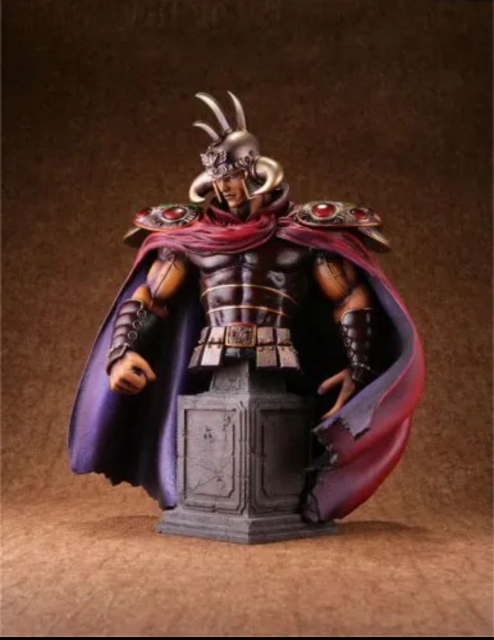 Hokuto No Ken Fist Of North Star 1/6 Raoh Resin Bust Figure Kaiyodo Japan  action figure collectible - Main Image 2
