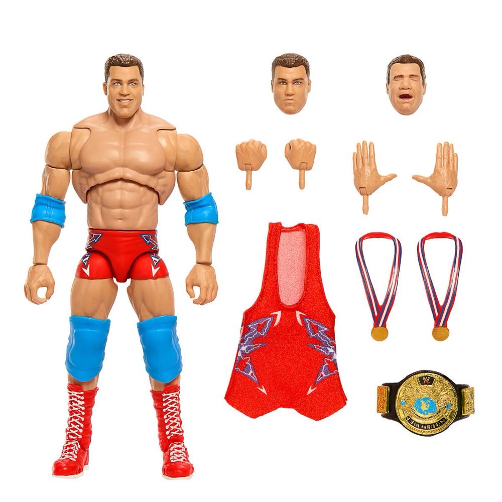 Kurt Angle - Mattel (WWE Ultimate Edition Series 19) action figure collectible [Barcode 194735202829] - Main Image 3