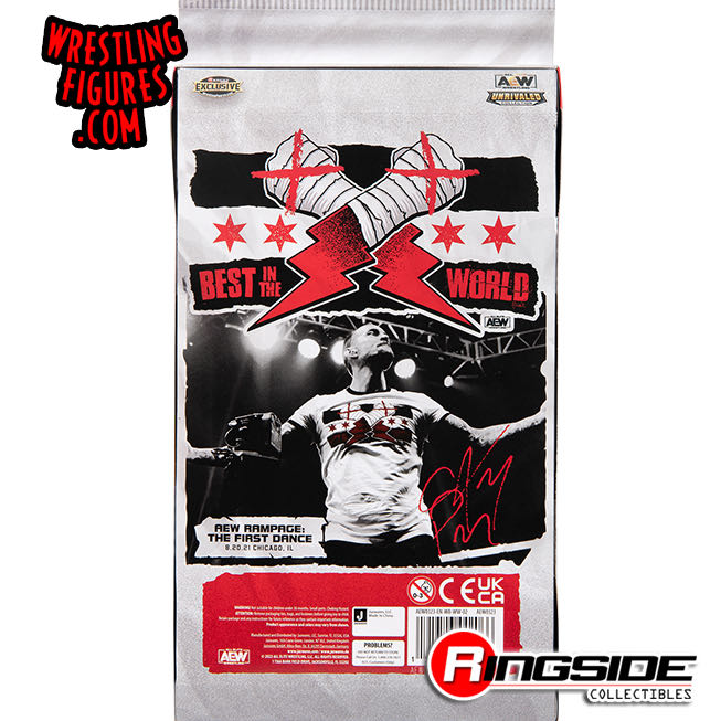 CM Punk - Jazwares AEW (Unrivaled First Dance Exclusive) action figure collectible - Main Image 4