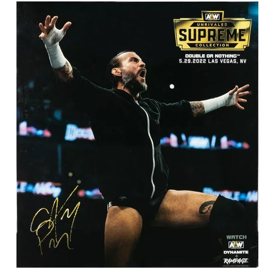 CM Punk - Jazwares AEW (AEW Supreme Collection Series 4) action figure collectible - Main Image 3