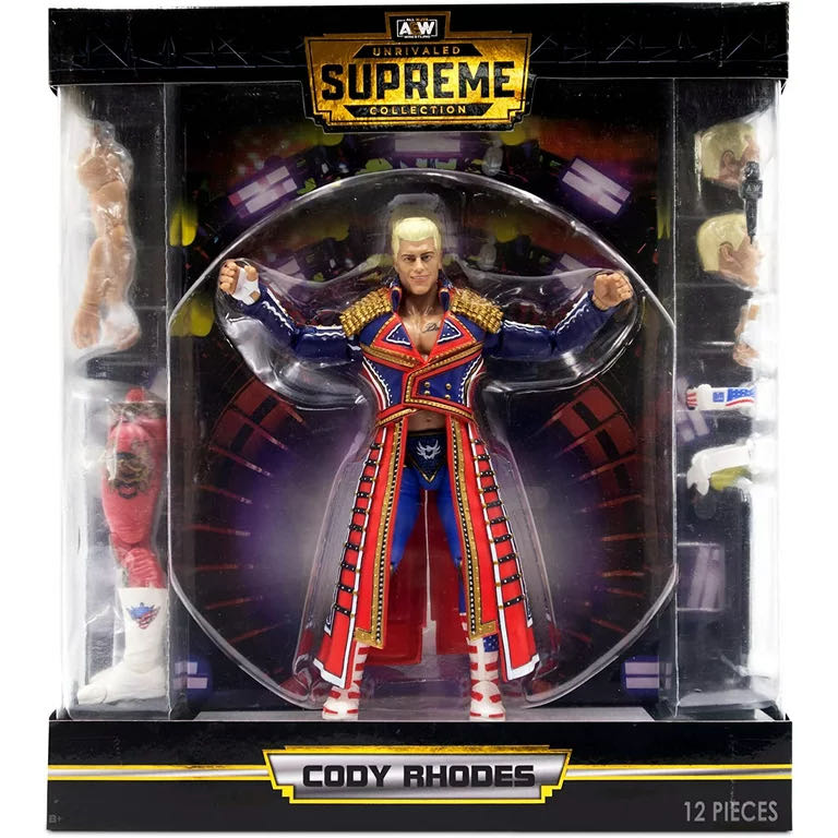Cody Rhodes - Jazwares AEW (AEW Supreme Collection Series 1) action figure collectible - Main Image 3