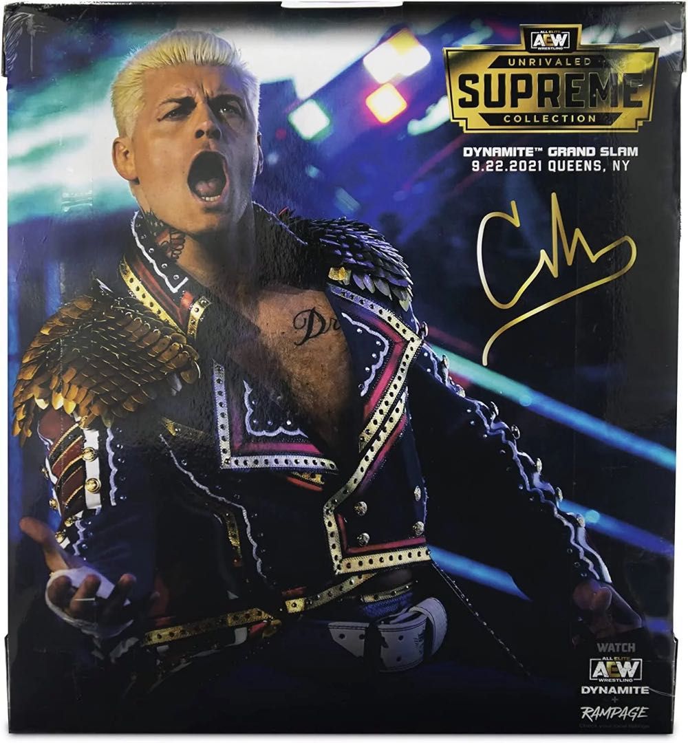 Cody Rhodes - Jazwares AEW (AEW Supreme Collection Series 1) action figure collectible - Main Image 4