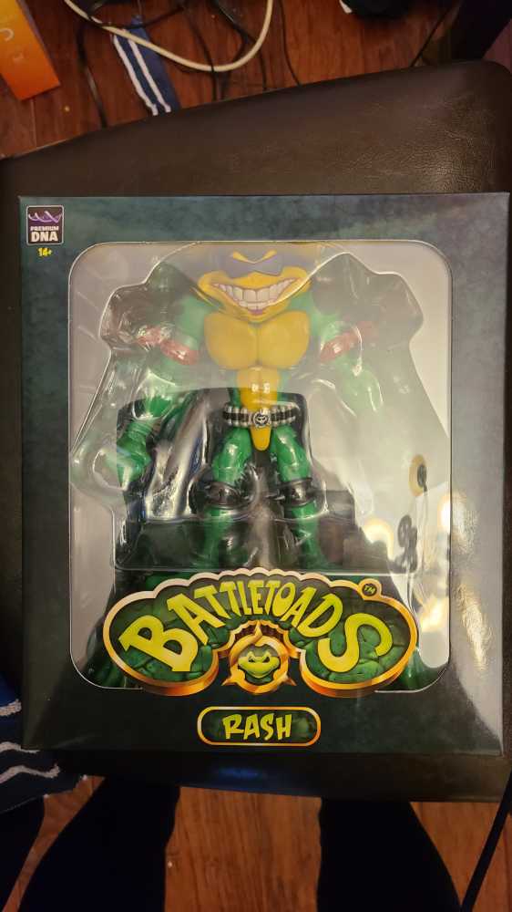 Premium DNA Battletoads Rash Deluxe - Premium DNA action figure collectible - Main Image 2