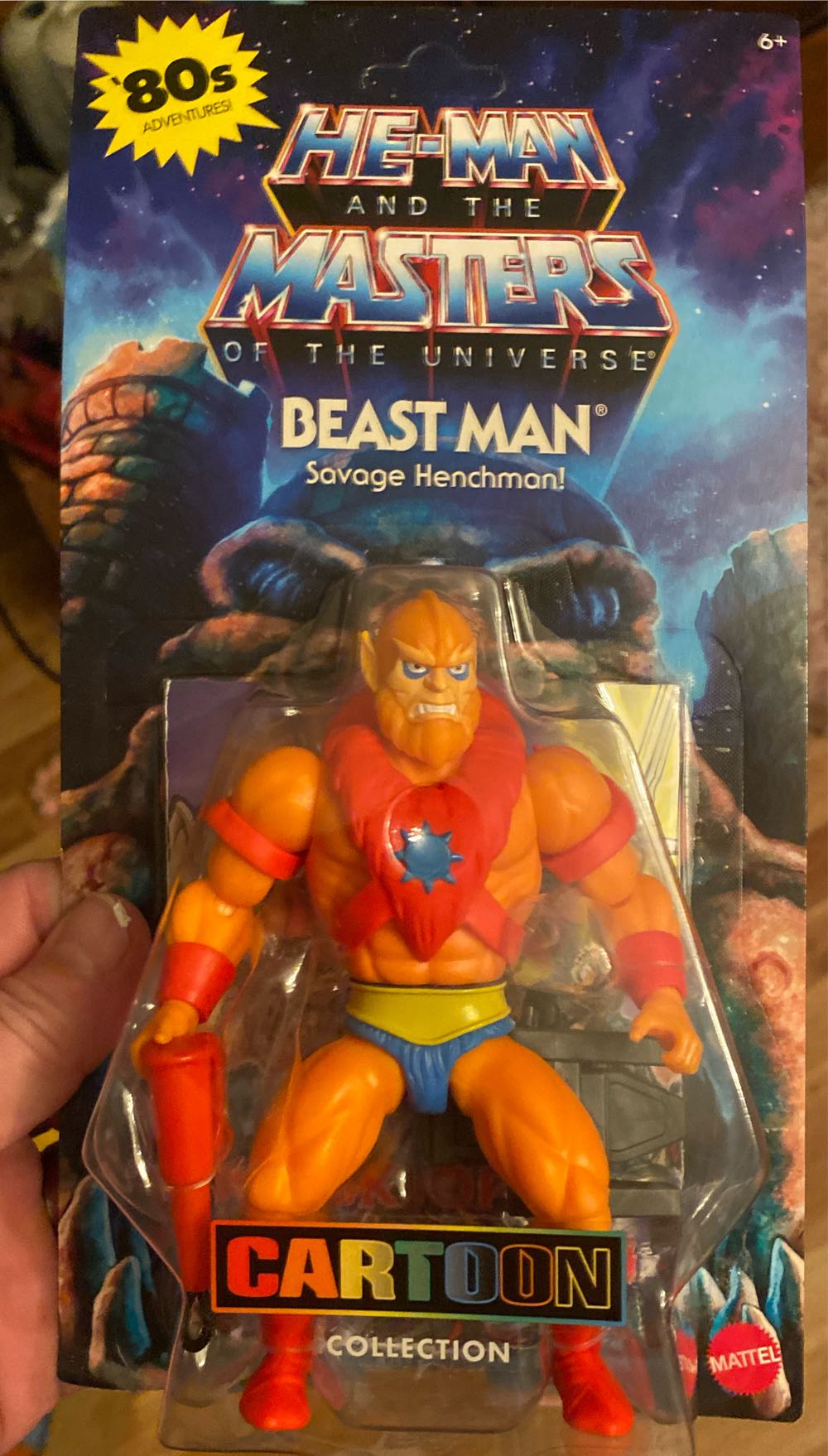 Beast Man Loose - Mattel (Masters Of The Universe) action figure collectible [Barcode 194735244287] - Main Image 2