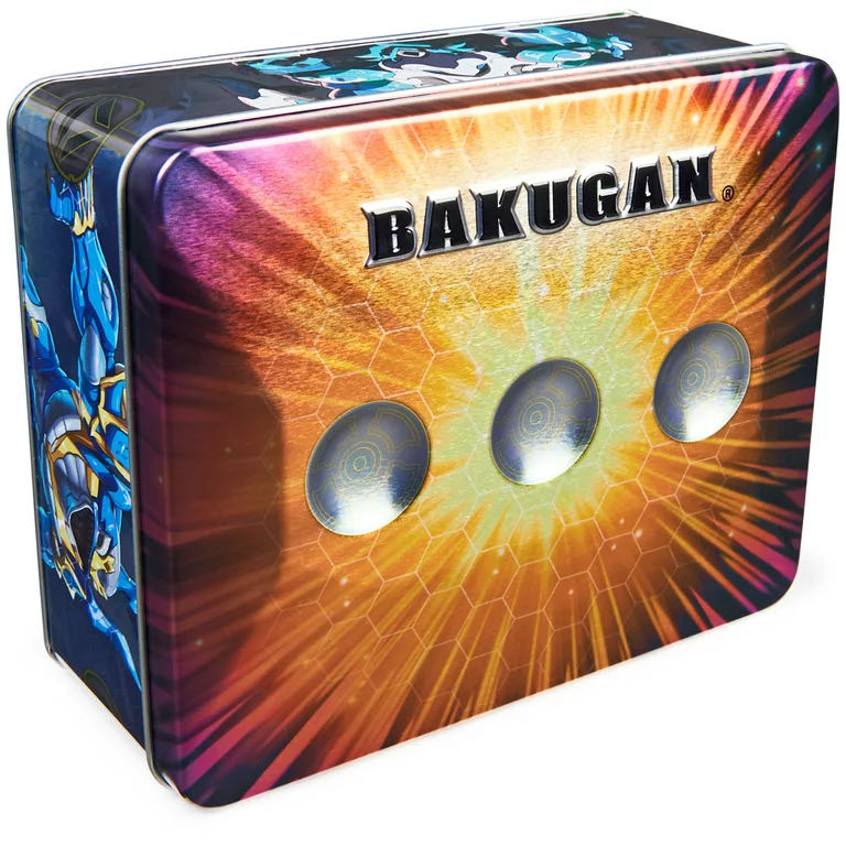 Bakutin Sectanoid & Mystery Bakugan Sectanoid Premium Collectors Tin With Mystery Collectors Storage - Spin Master (Baku Tin) action figure collectible [Barcode 778988389478] - Main Image 2