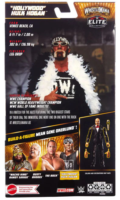 Wrestlemania Hollywood - Mattel (Hulk Hogan) action figure collectible - Main Image 2