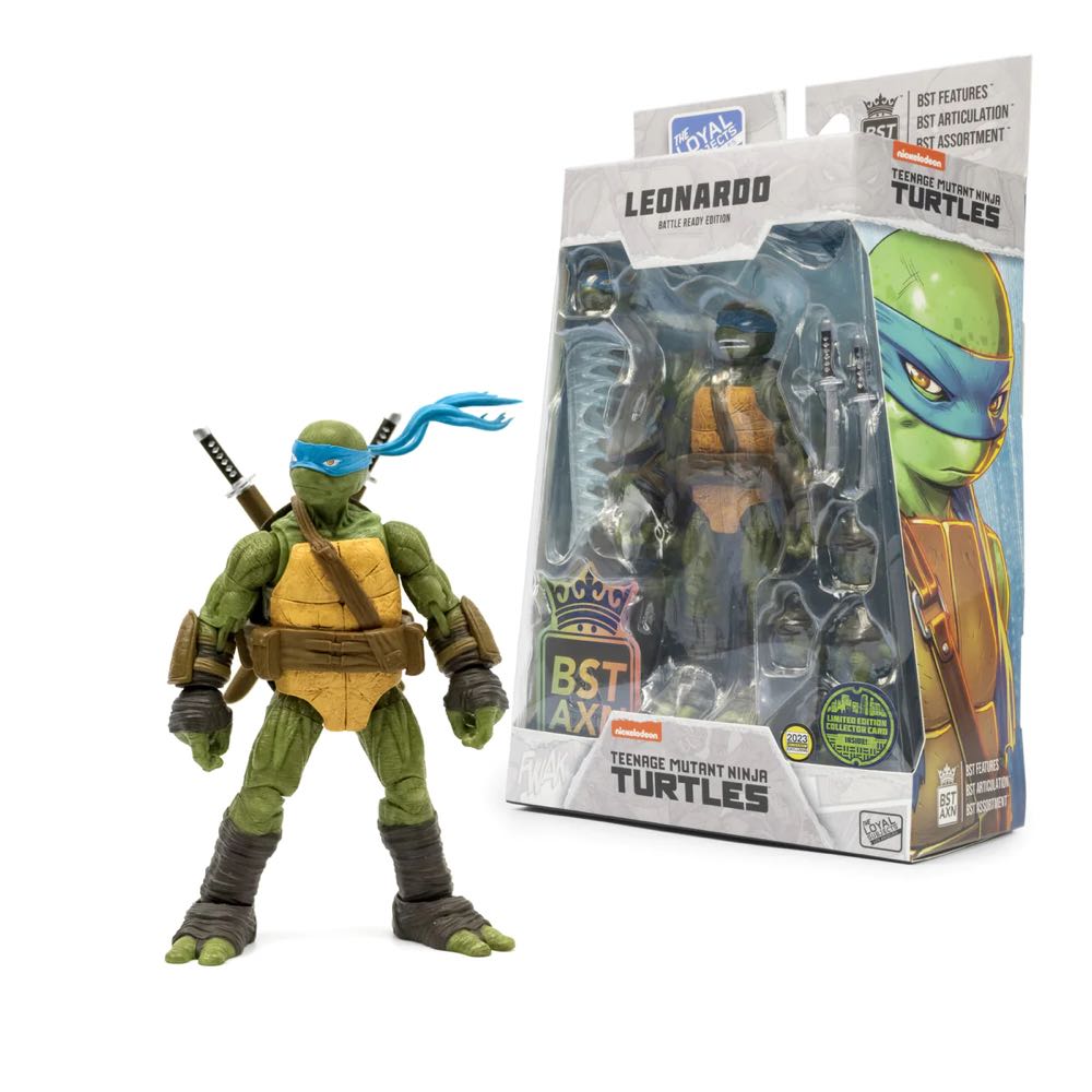 IDW: Leonardo - The Loyal Subjects (Teenage Mutant Ninja Turtles) action figure collectible - Main Image 4