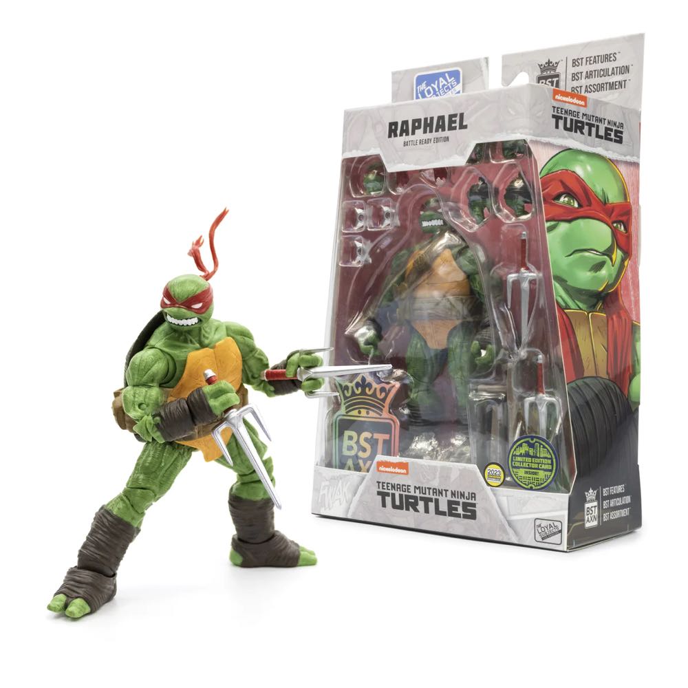 IDW: Raphael - The Loyal Subjects (Teenage Mutant Ninja Turtles) action figure collectible - Main Image 4