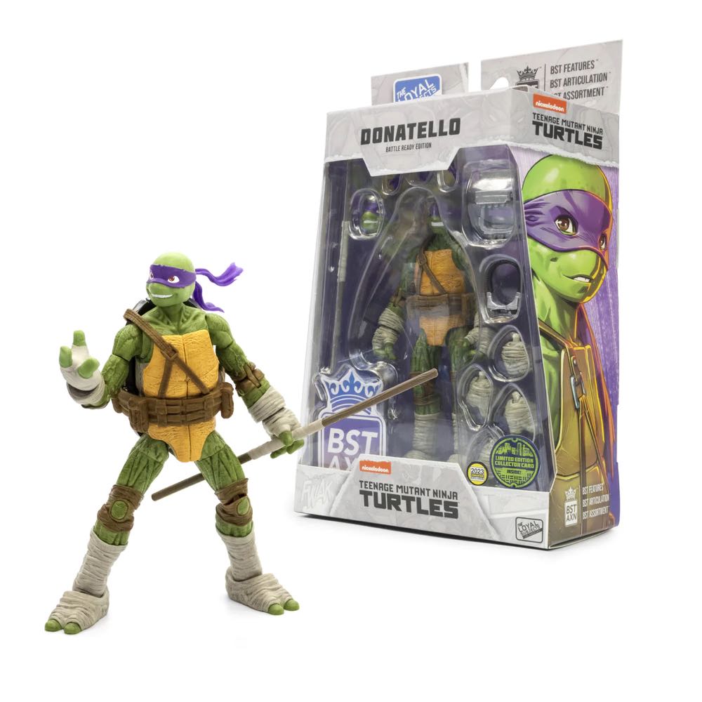IDW: Donatello - The Loyal Subjects (Teenage Mutant Ninja Turtles) action figure collectible - Main Image 4