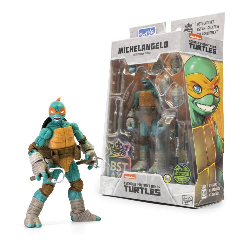 IDW: Michelangelo - The Loyal Subjects (Teenage Mutant Ninja Turtles) action figure collectible - Main Image 4